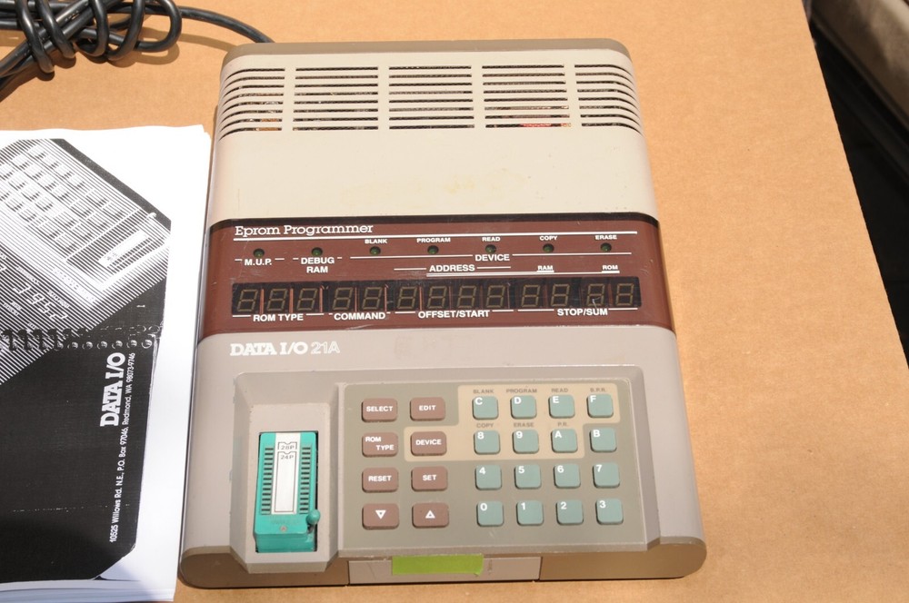 LOGICAL DEVICES MODEL 21A EPROM PROGRAMMER, USED, TESTED