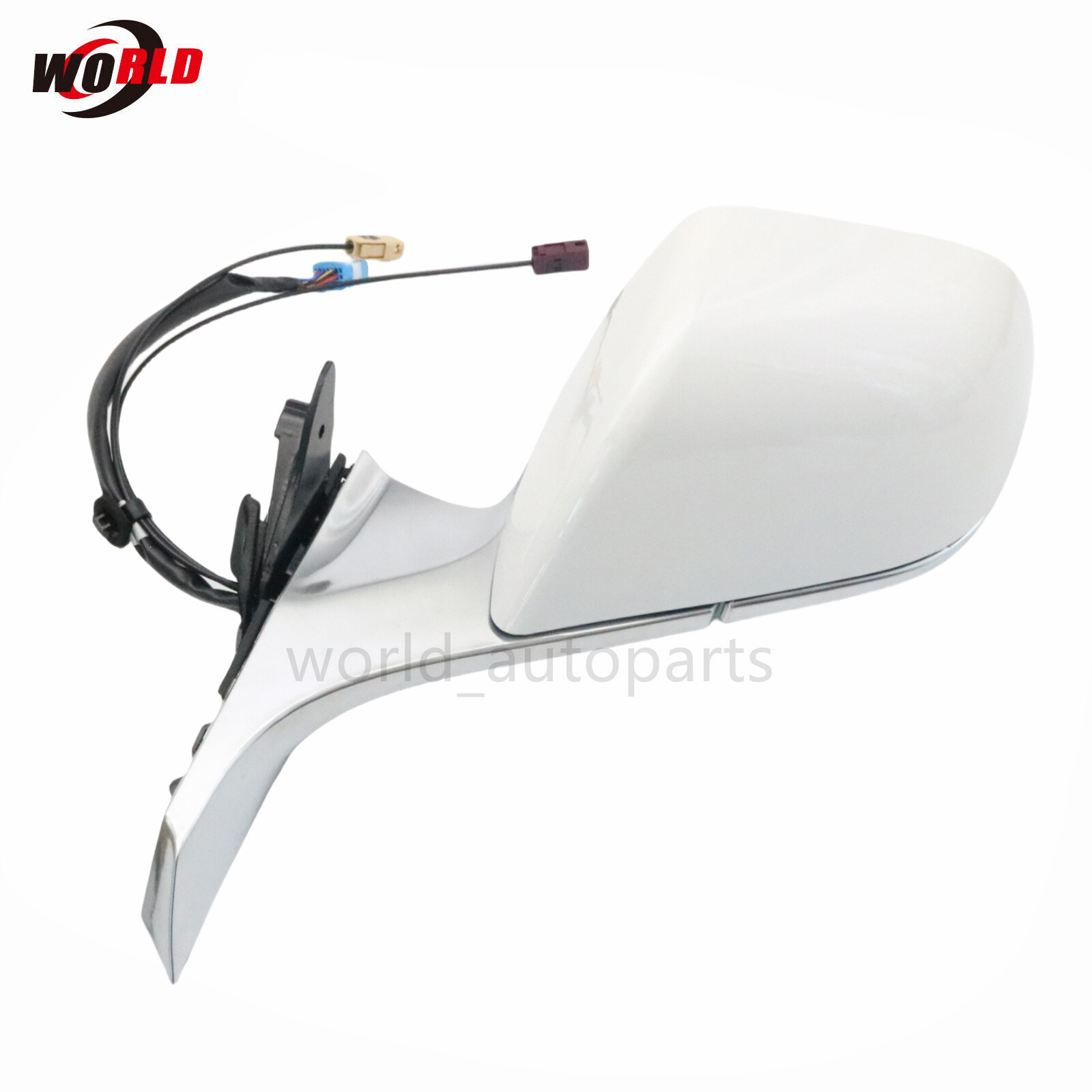 For Tesla Model 3 2017-2020 Heated Memory White Left Driver Mirror USA