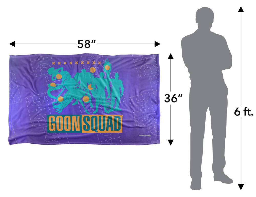 Space Jam 2 Goon Squad Silhouettes Silky Touch Super Soft Throw Blanket