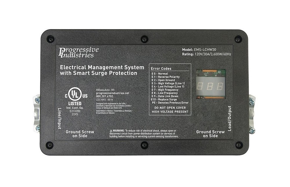 Progressive Industries EMS-LCHW30 - Surge Protector