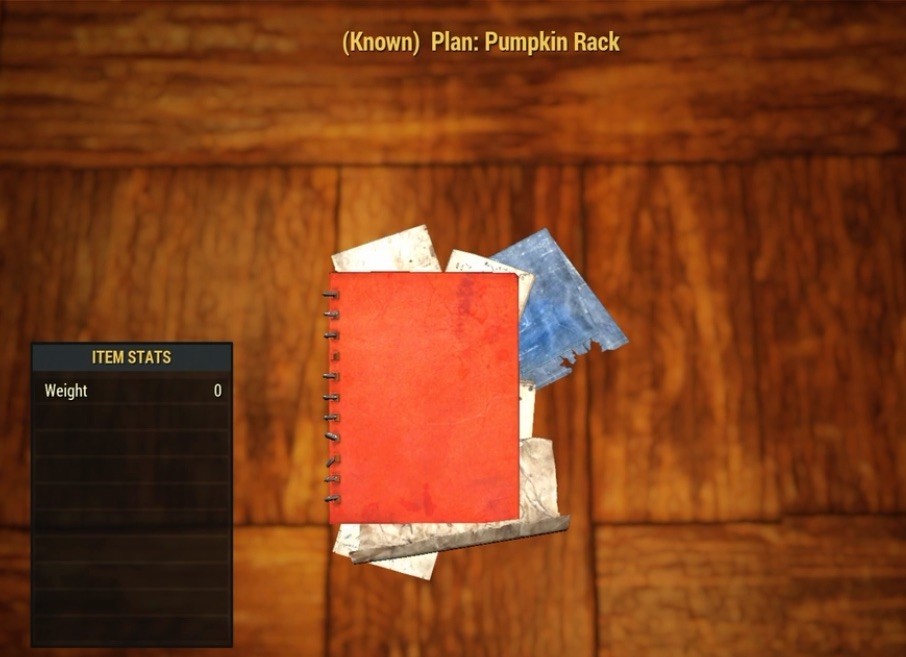 (Xbox) Pumpkin Rack Plan