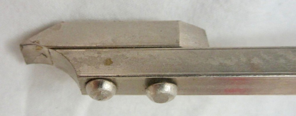 Vintage UNKNOWN TOOL Adjustable Splitter Sharp Edge Wood Handle Holder Carpenter