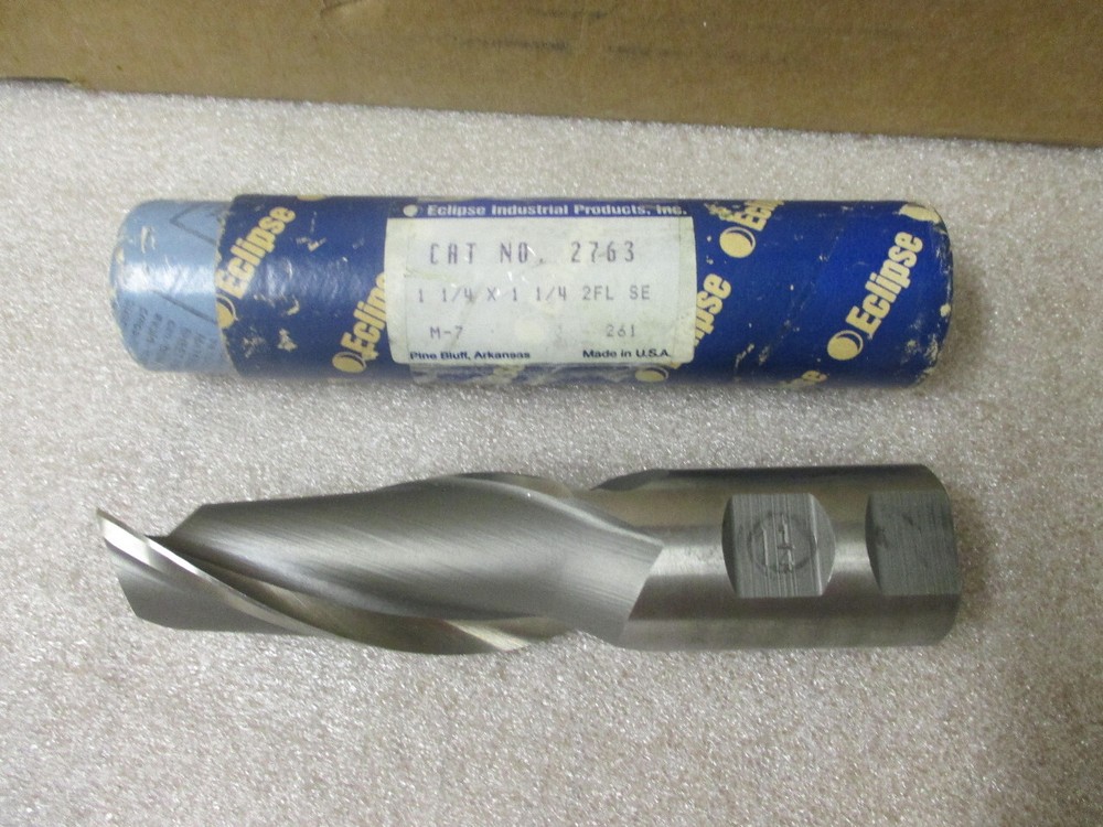 Eclipse #2763 1 1/4" x 1 1/4"  2FL SE End Mill
