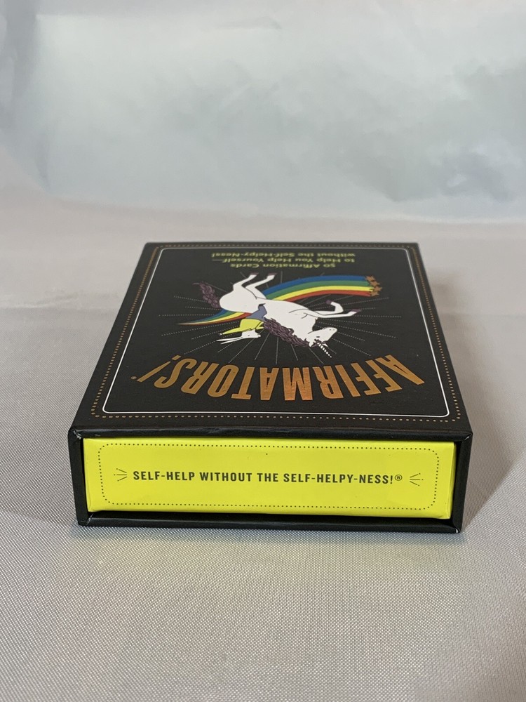 Affirmators: Affirmation Cards to Help You Help Yourself - Open Box