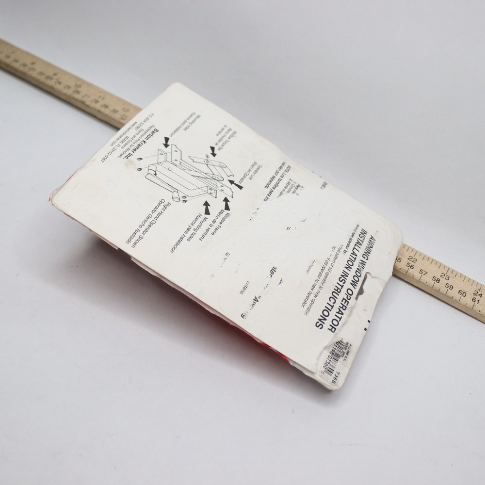 Barton Kramer Williams Right-Hand Awning Window Operator