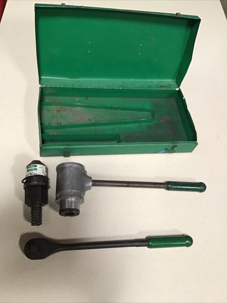 Greenlee 1904 Rachet Knock-out Driver “NEEDS REPAIRED”