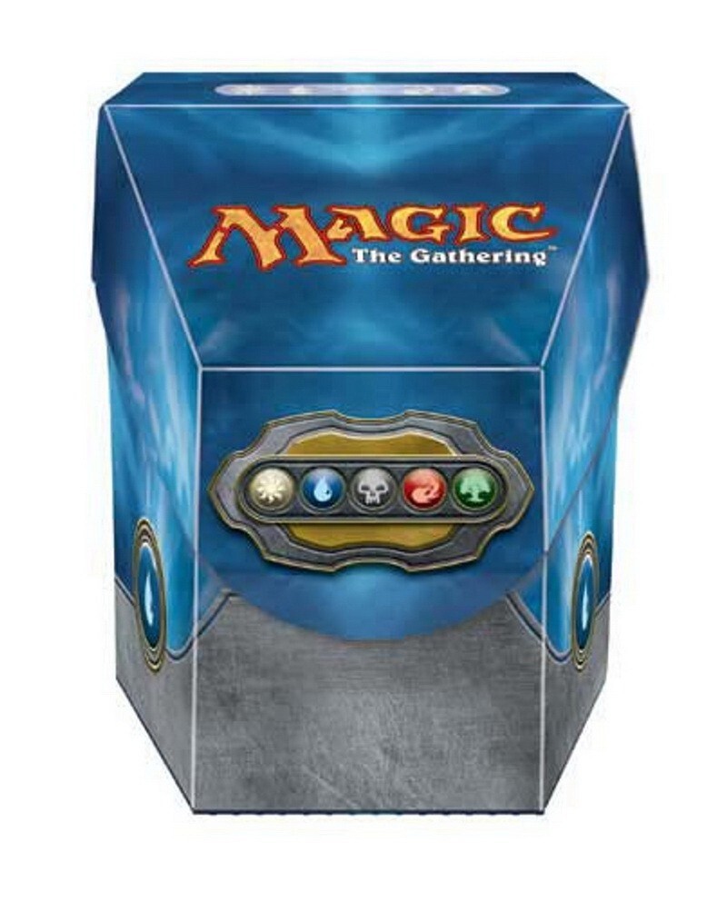 MAGIC THE GATHERING DECK BOX: Pro Hex Commander blue Box (ULP 82910)
