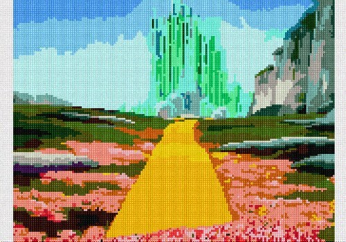Emerald City Needlepoint Canvas