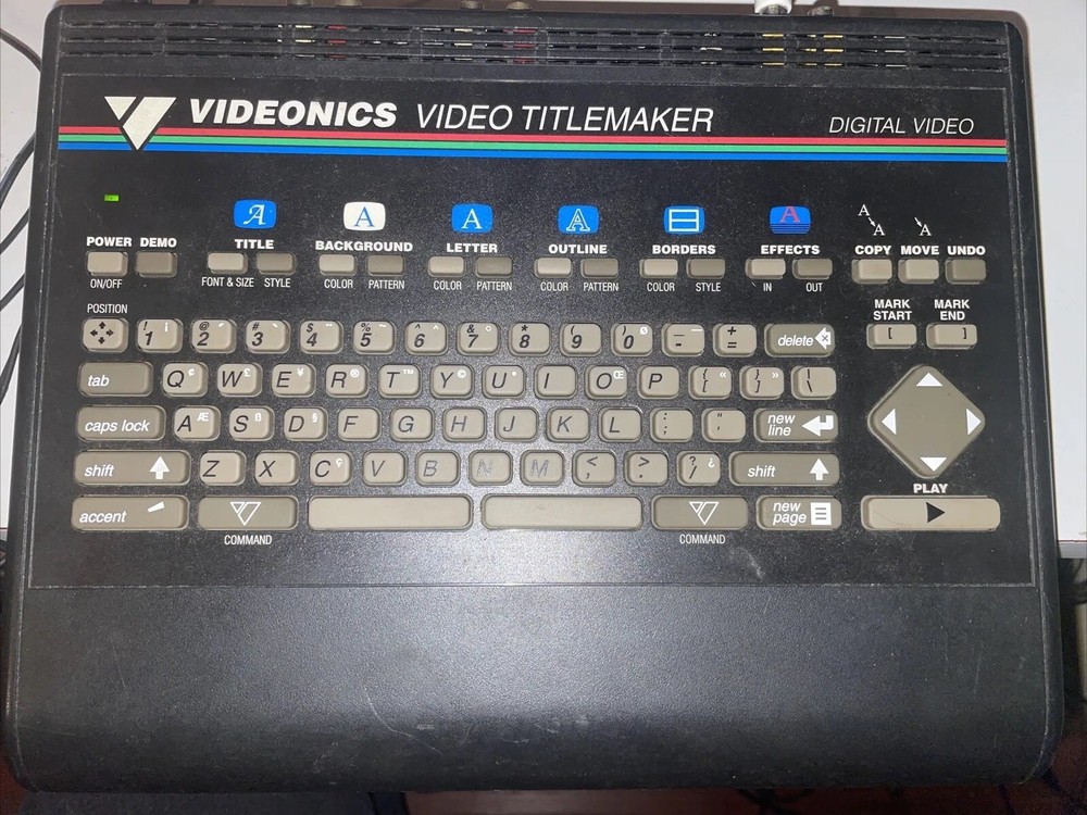 Videonics TM-1 Video Titlemaker