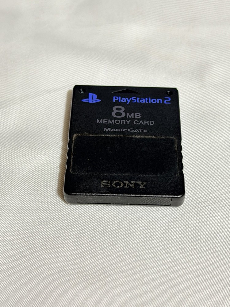 Sony Playstation 2 Black 8GB Memory Card (PS2)
