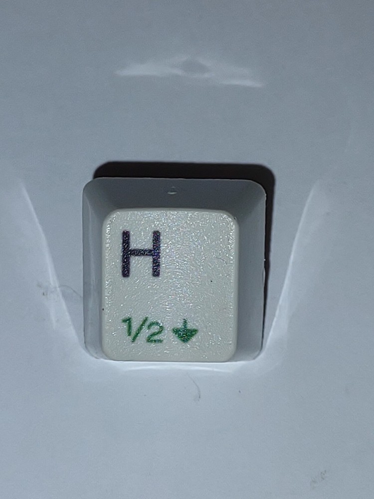 IBM KEYBOARD  Wheelwriter 2 (H) Vintage Typewriter Replacement Key