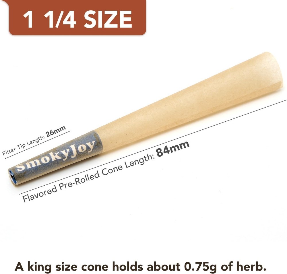 Cones Rolling Papers Pre Rolled Pop Cone 1 4 Size 24 Pack Flavor Rolls