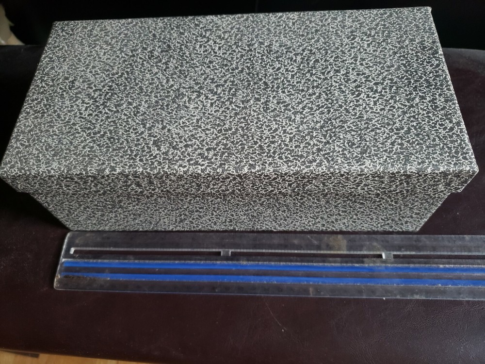 Globe-Weise Card Catalog Box