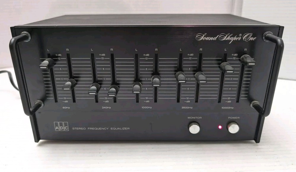 ADC Sound Shaper One Stereo Frequency Equalizer Model SS-1