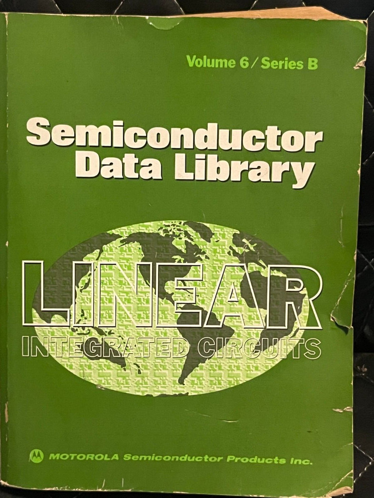 Motorola Semiconductor Data Library Linear Integrated Circuits 6B-1976