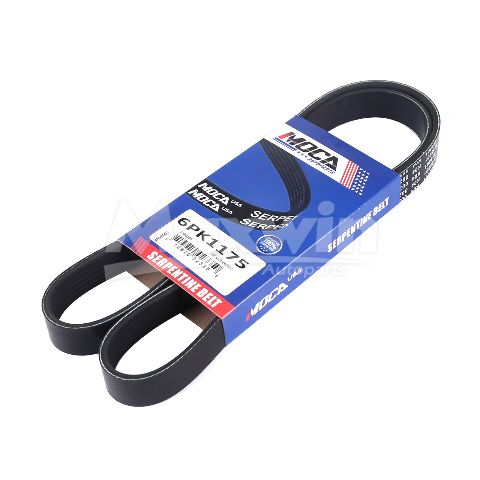 EPDM Belt Kit Fit 01-06 Infiniti G35 FX35 350Z AC/Steering/Alternator 3.5L