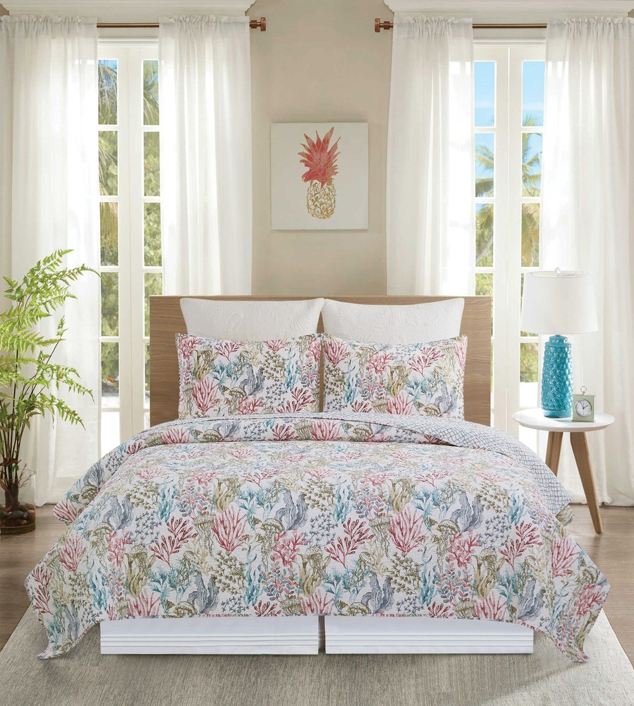 Delphina Reef King Bedspread Coverlet