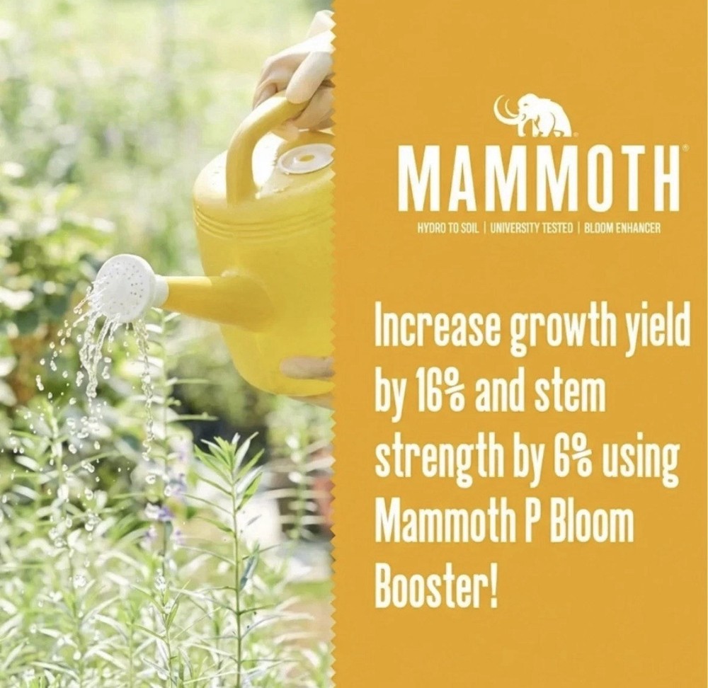 1000ML Mammoth Active Microbials Hydroponic Supplement Liquid Concentrate