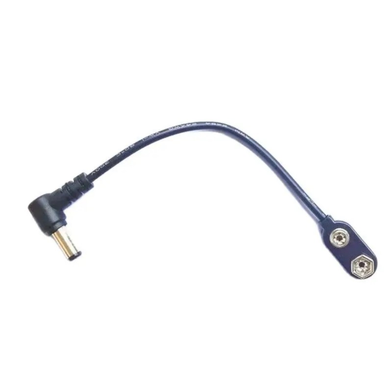 Battery Clip Converter Power Cable 9 Volt Power Supply Cable Snapping Connector