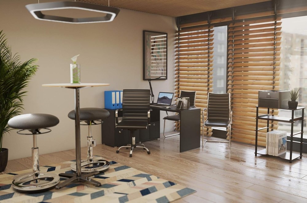 Home Computer Desk Espresso/Black