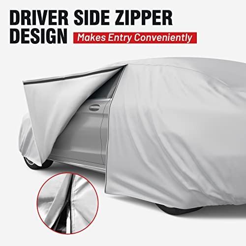 Car Cover Waterproof Outdoor - (2008-2024) Custom Fit for Dodge Challenger