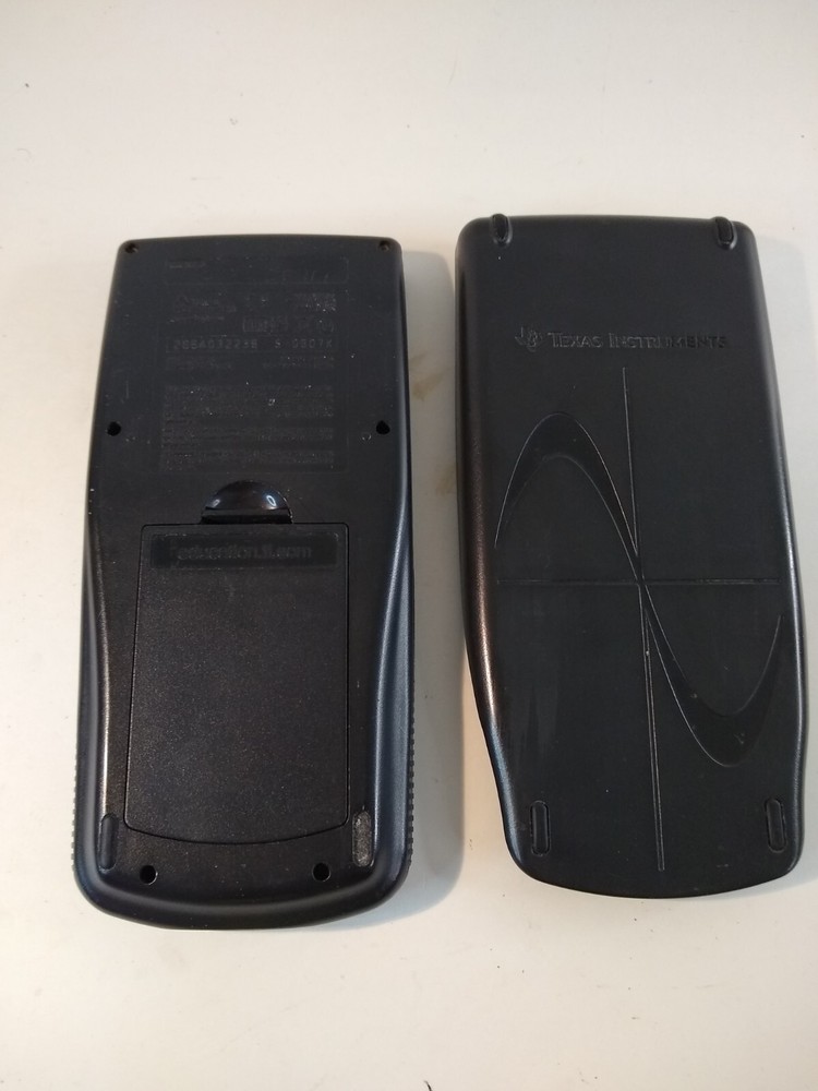 Texas Instruments TI-83 Plus Calculator Black With Case Working Tested Good