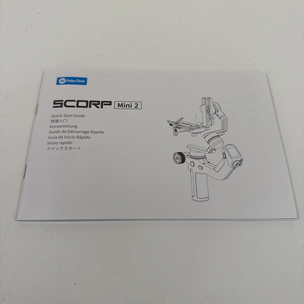 SCORP MINI 2 Gimbal Stabilizer for Mirrorless Camera & Smartphone | AI Tracking