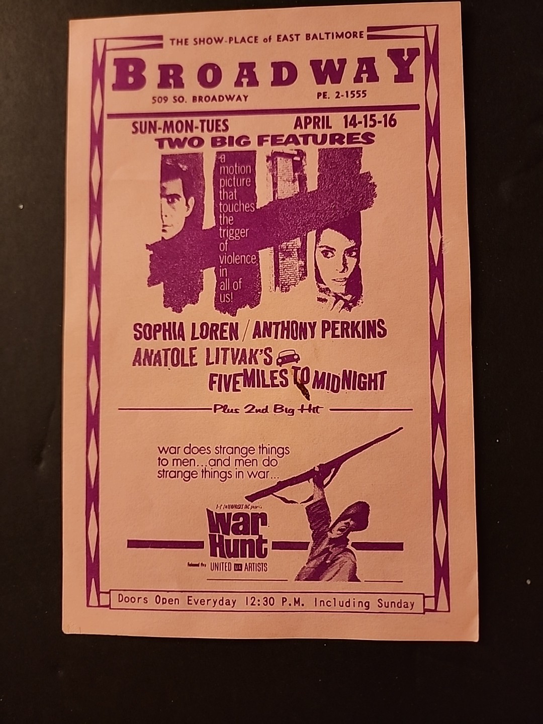 1962 JUDY GARLAND GAY PURREE & WALT DISNEY FRED MACMURRAY FLUBBER FLIER Herald