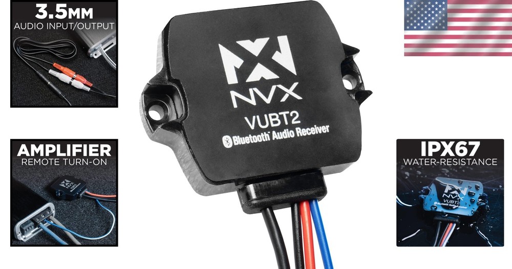 Bluetooth Adapter for Marine/Boats, Noise Cancelling
