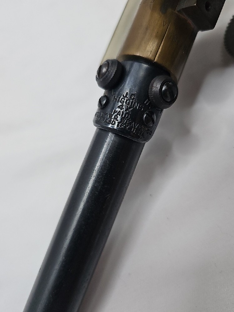 Antique brass transit survey level with scope