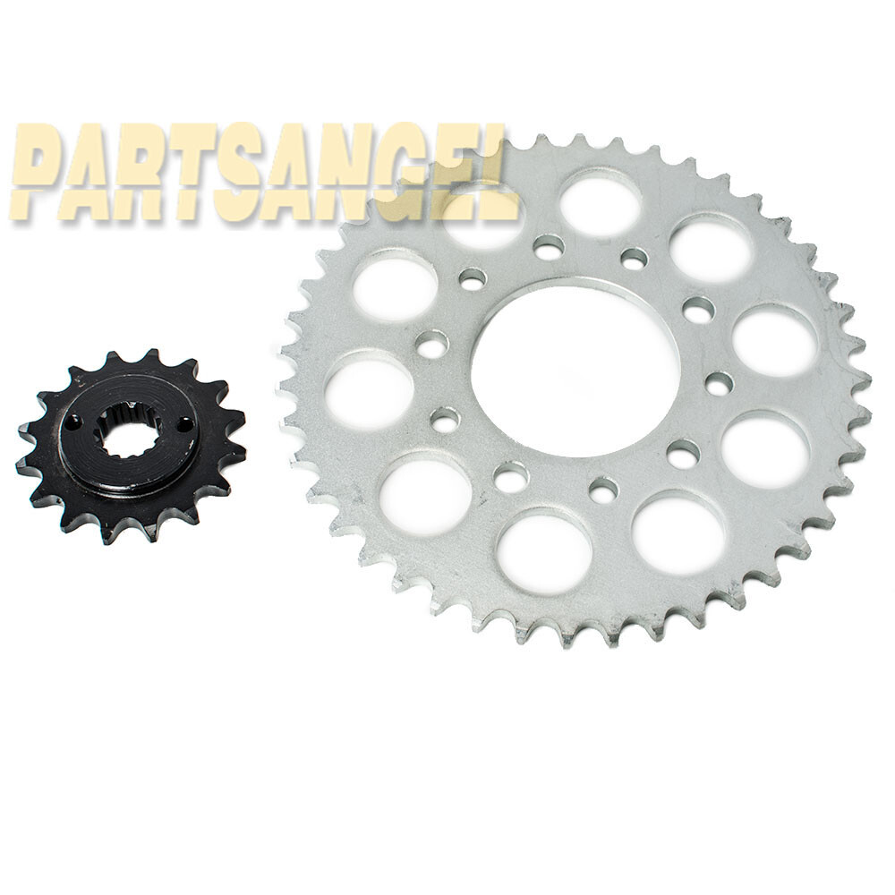 Gold O-Ring Chain Sprocket Kit for Honda VT600 Shadow VLX600 Deluxe 1989-2007