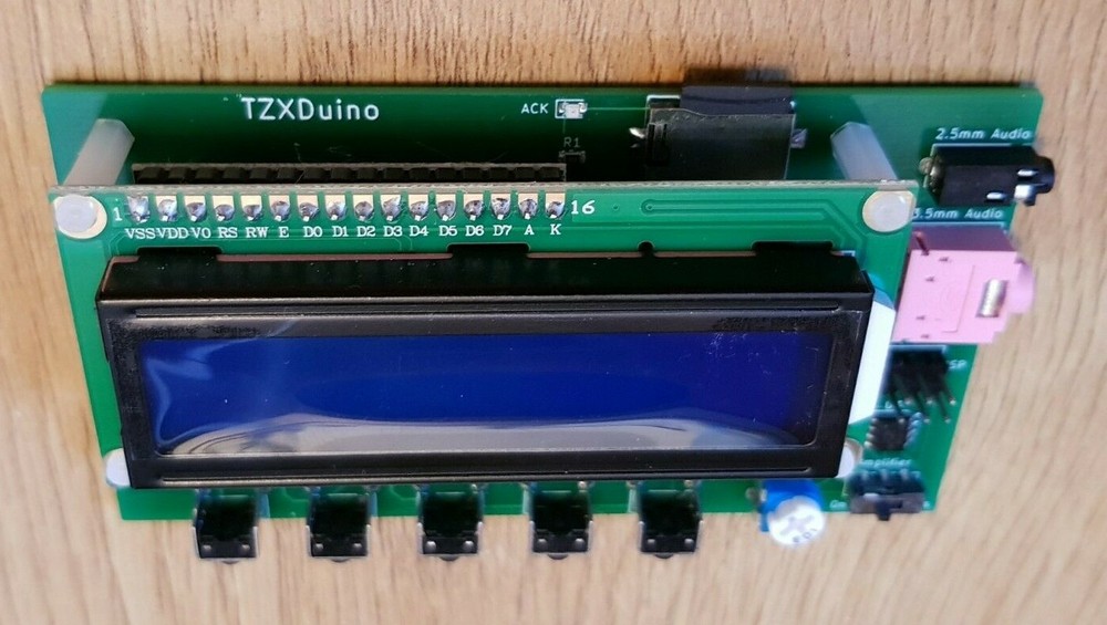 🇬🇧 Tzxduino/Maxduino for Spectrum 16k/48k/128k, Amstrad,Acorn,Electron,Dragon