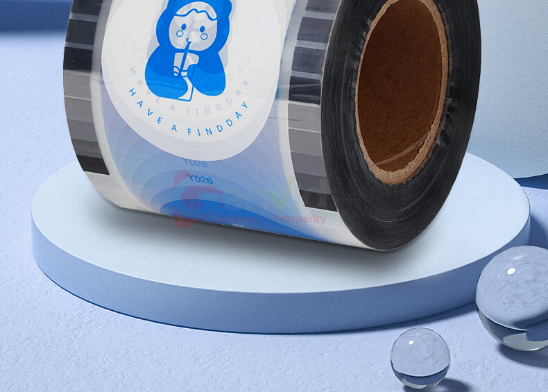 Customized 1 Roller 2000 Cups PP Films for Milk Tea Soybean Cup Sealing Machine