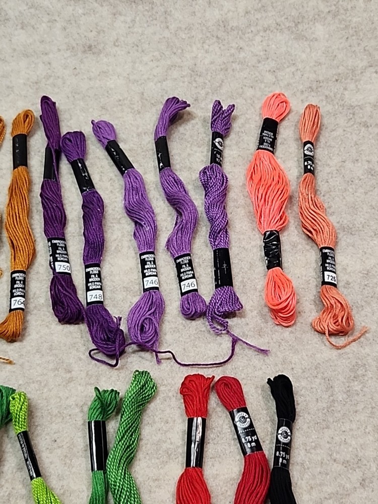 Loops And Threads Embroidery Floss 36 Count Multiple Color