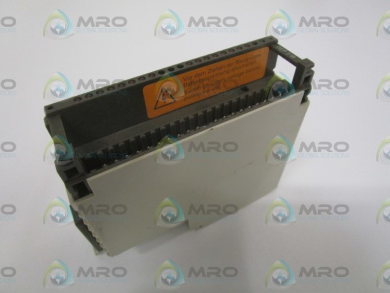 AEG DEP218 6728-042.276454 INPUT MODULE (MISSING TERMINAL) UNMP