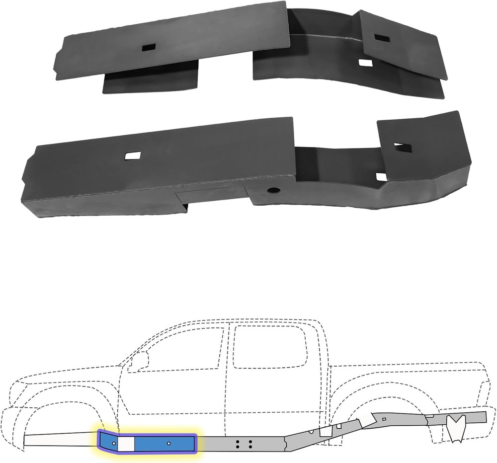 Front Frame Repair Kit for 2005-2015 Toyota Tacoma 2nd Double Cab & Access Cab