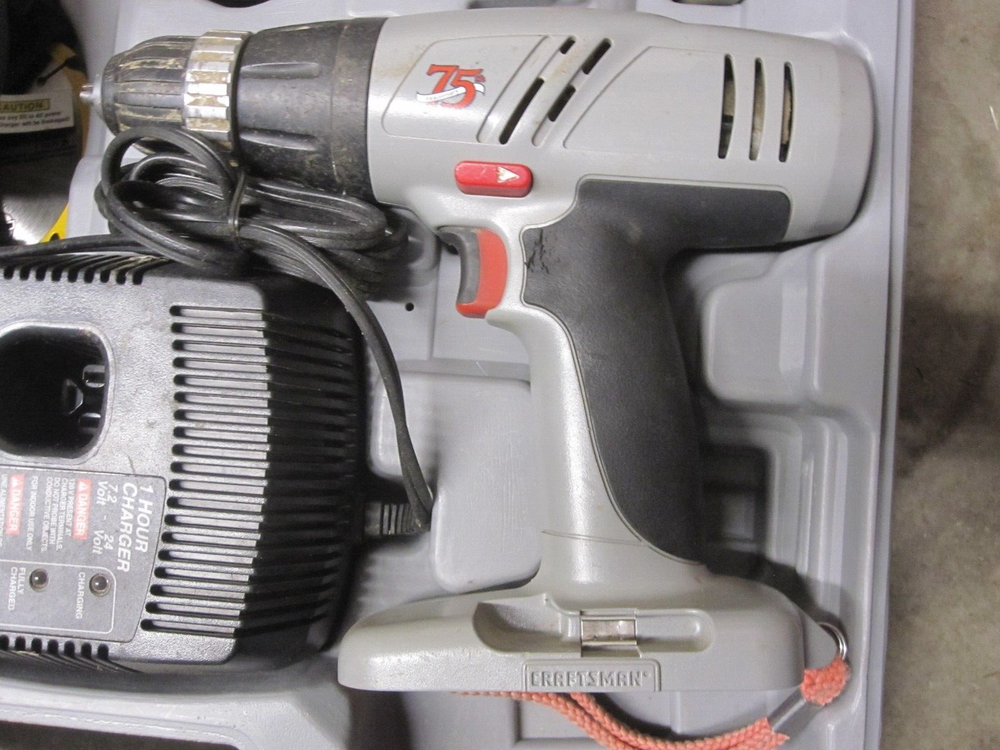 Craftsman 75th anniversary 19.2 volt tool set with extra blade