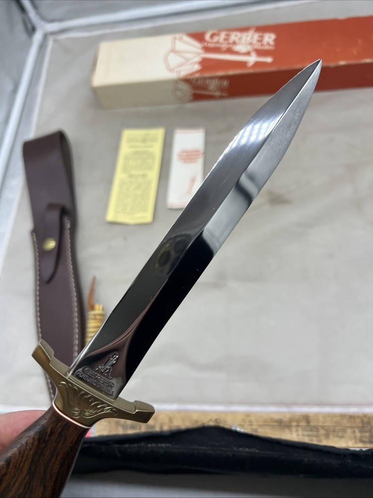 Gerber Mark 2 Presentation Knife Etched With Original Box (GG43