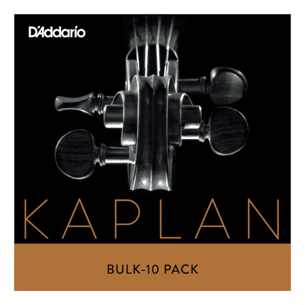 D'Addario Kaplan Cello Single G String, 4/4 Scale, Medium Tension Bulk 10-Pack
