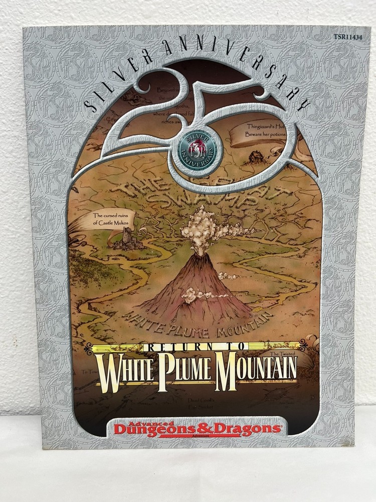 Dungeons and Dragons 2e Return to White Plume Mountain Module