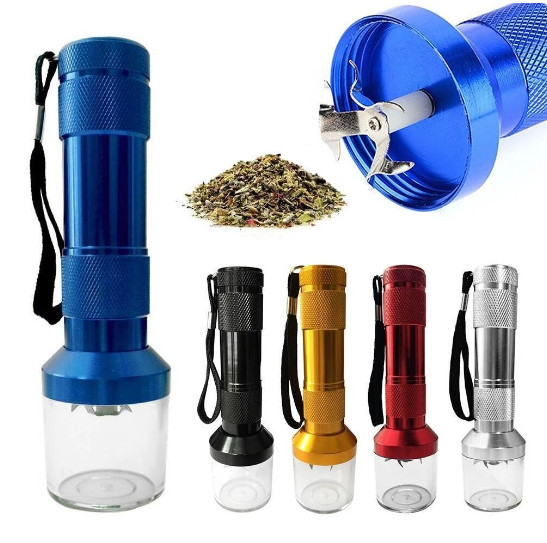 Electric Herb Grinder🌱 Handheld Electric Aluminum Metal - Tobacco Grinder