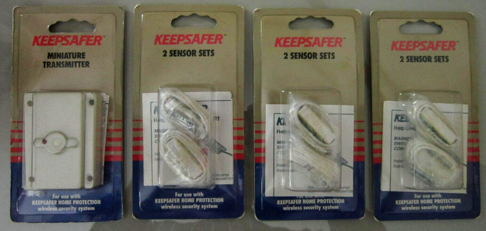 KEEPSAFER Door & Window Sensors  & Mini Transmitter - Security