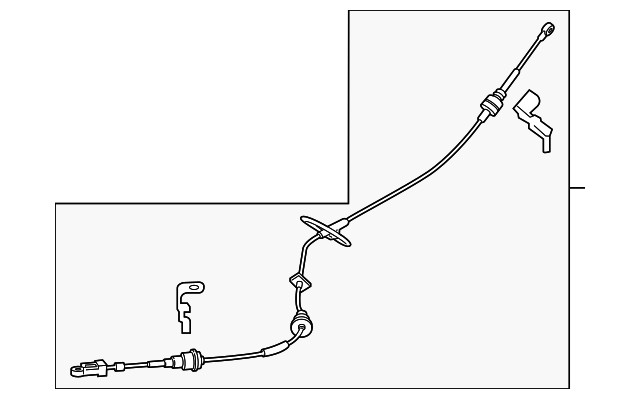 Genuine Ford Cable GV6Z7E395M