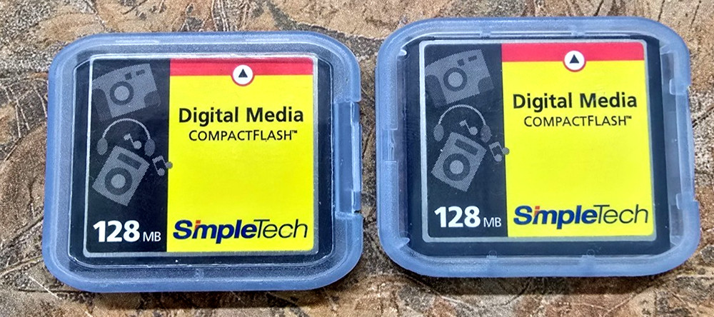 Simple Tech Digital Media 128MB Compact Flash Card Camera Memory
