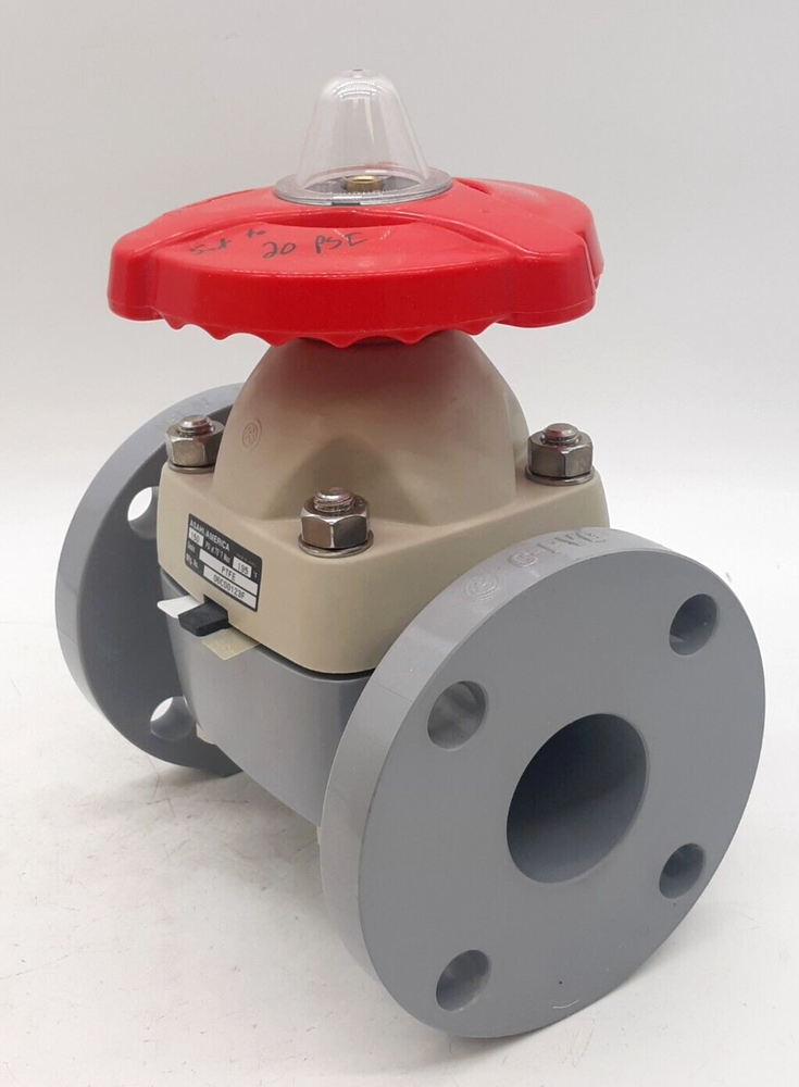 Asahi Type 14 Diaphragm Valve 2", PTFE
