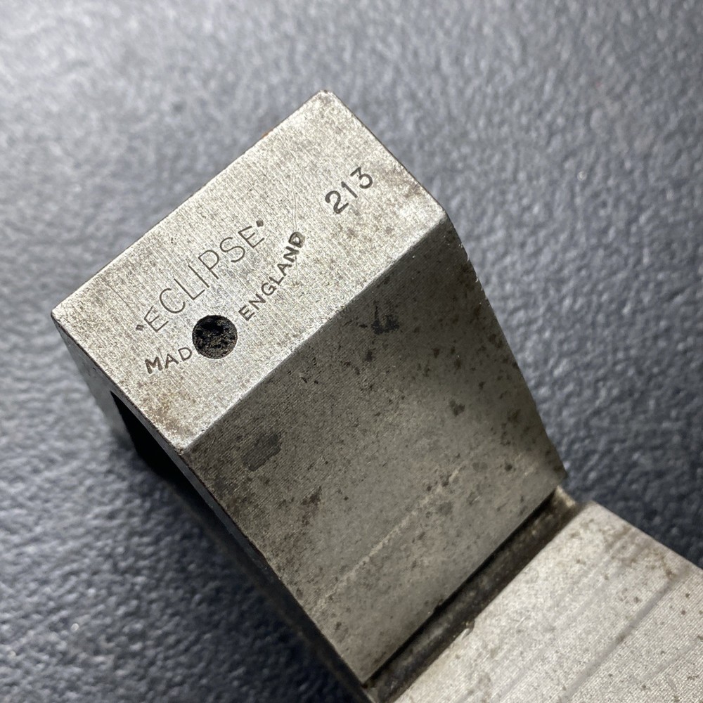 ECLIPSE 213 MACHINIST V BLOCK USED