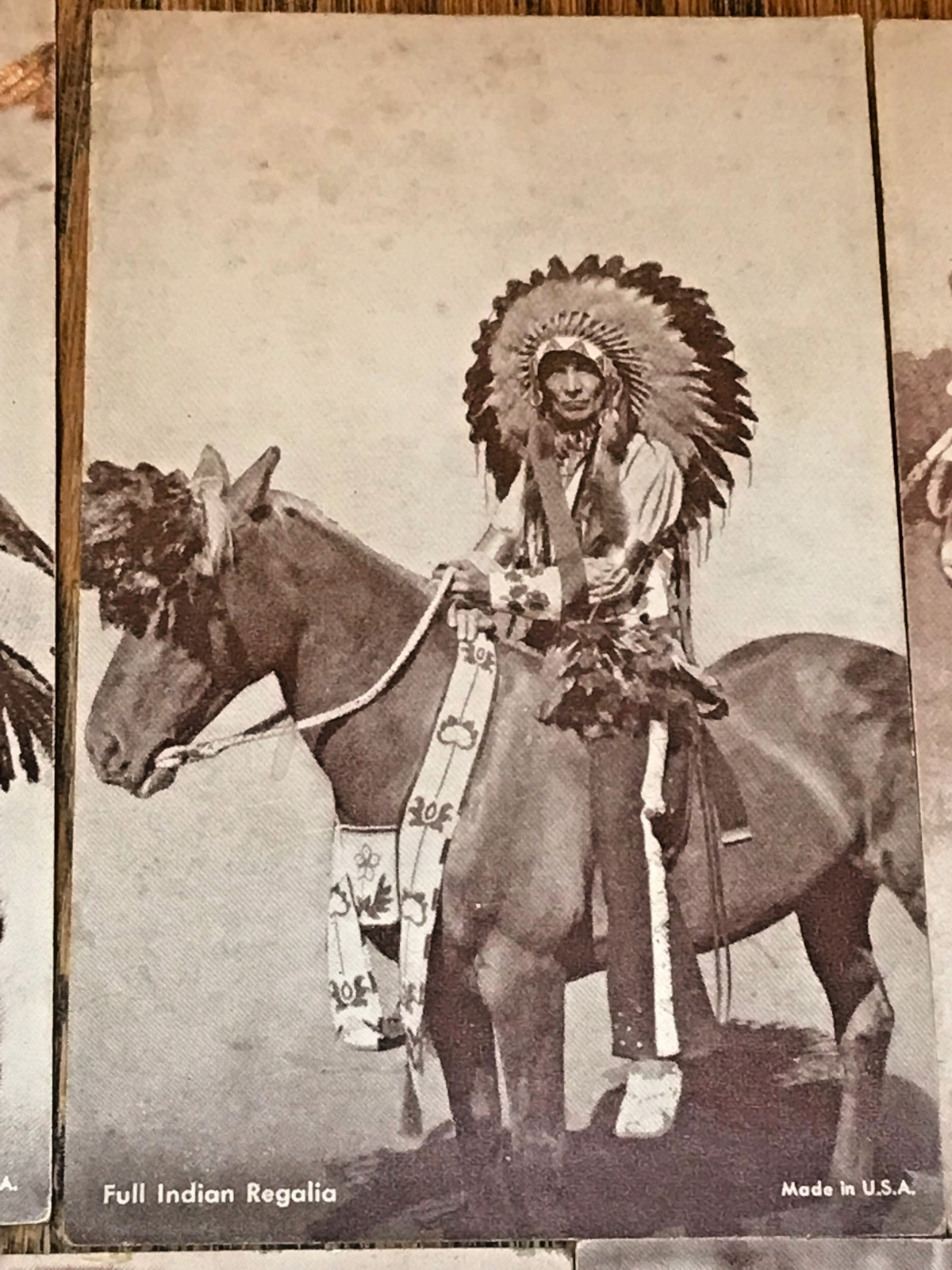 Antique Lot Of 10 Native American Indian Arcade Cards Exhibit Cheyenne Blackfoot