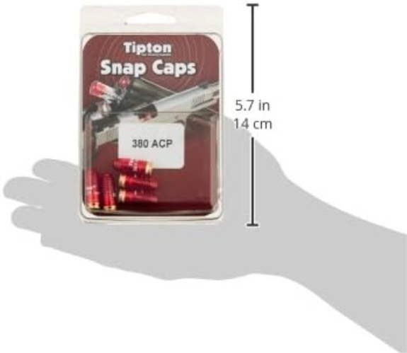 Versatile .380 ACP Snap Caps - 5-Pack for Trigger Adjustment & Dry Practice