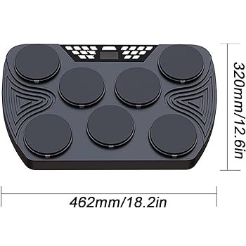 Konix 7-Pad Electronic Drum Machine