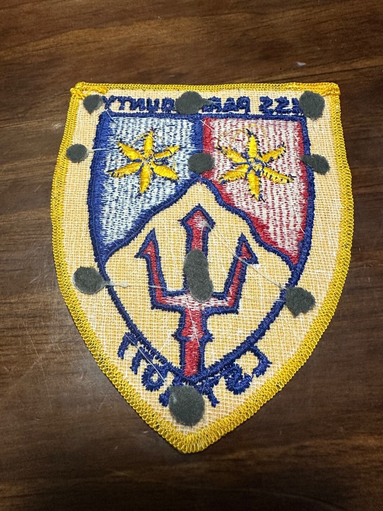 Vintage US Navy USS Park County LST-1077 Patch